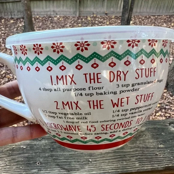 Pier 1 Peppermint Swirl Cake Oversized Coffee Mug - Picture 5 of 6